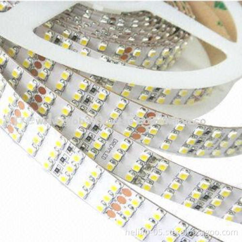 Superbright three row LED flexible strip, SMD3528, 360-piece LED/0.8m